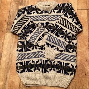 Vintage 1980’s Ecuadorian wool sweater